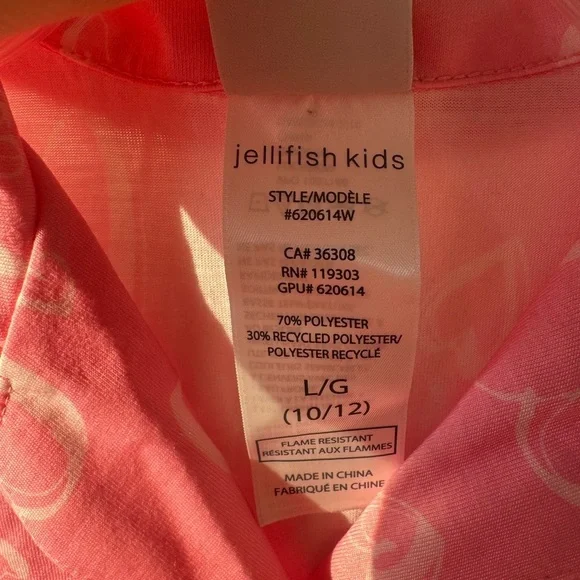 Pink Heart Pattern Button-Up Shirt - Picture 3 of 5